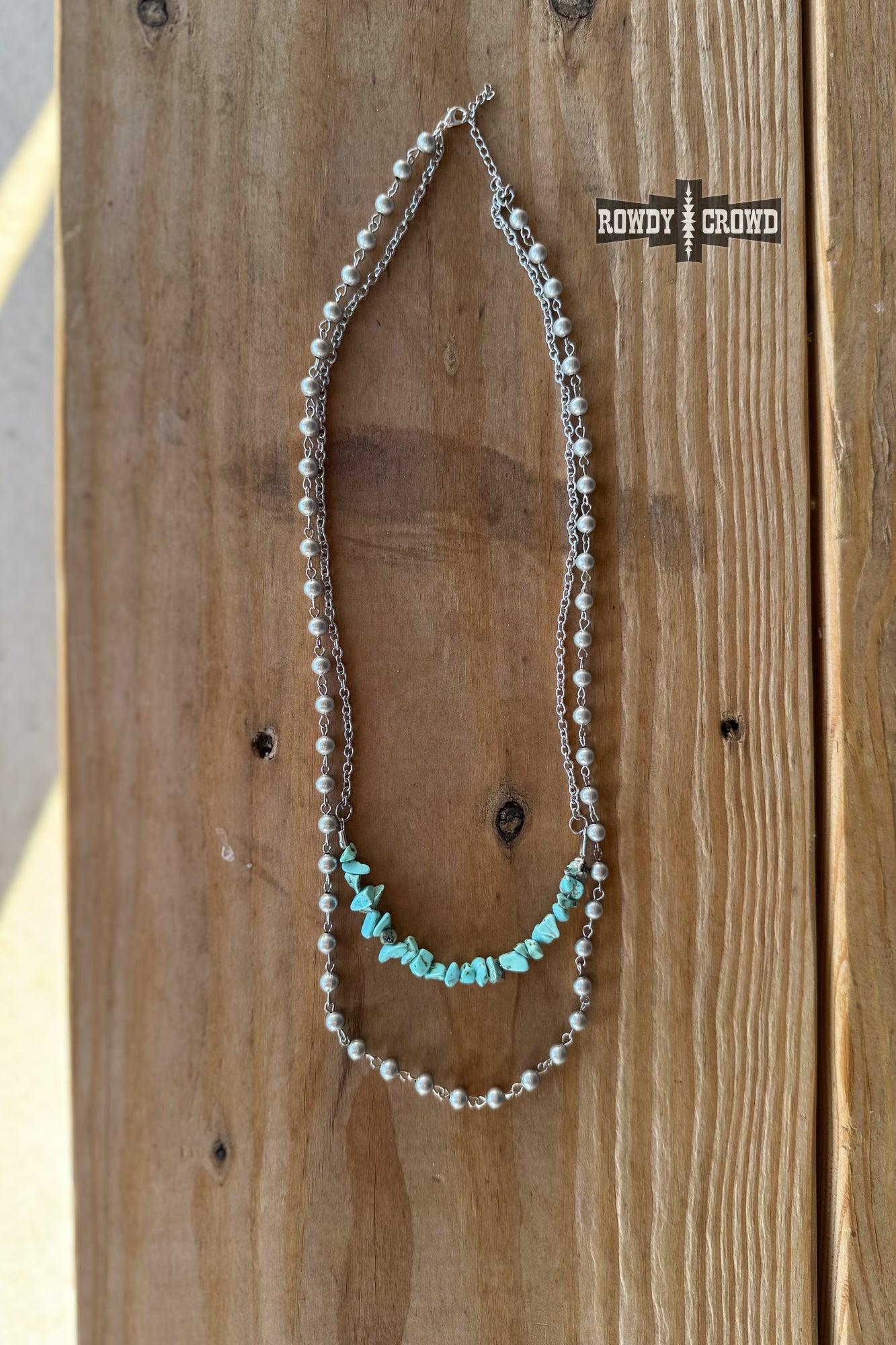 Turquoise Pearl Necklace