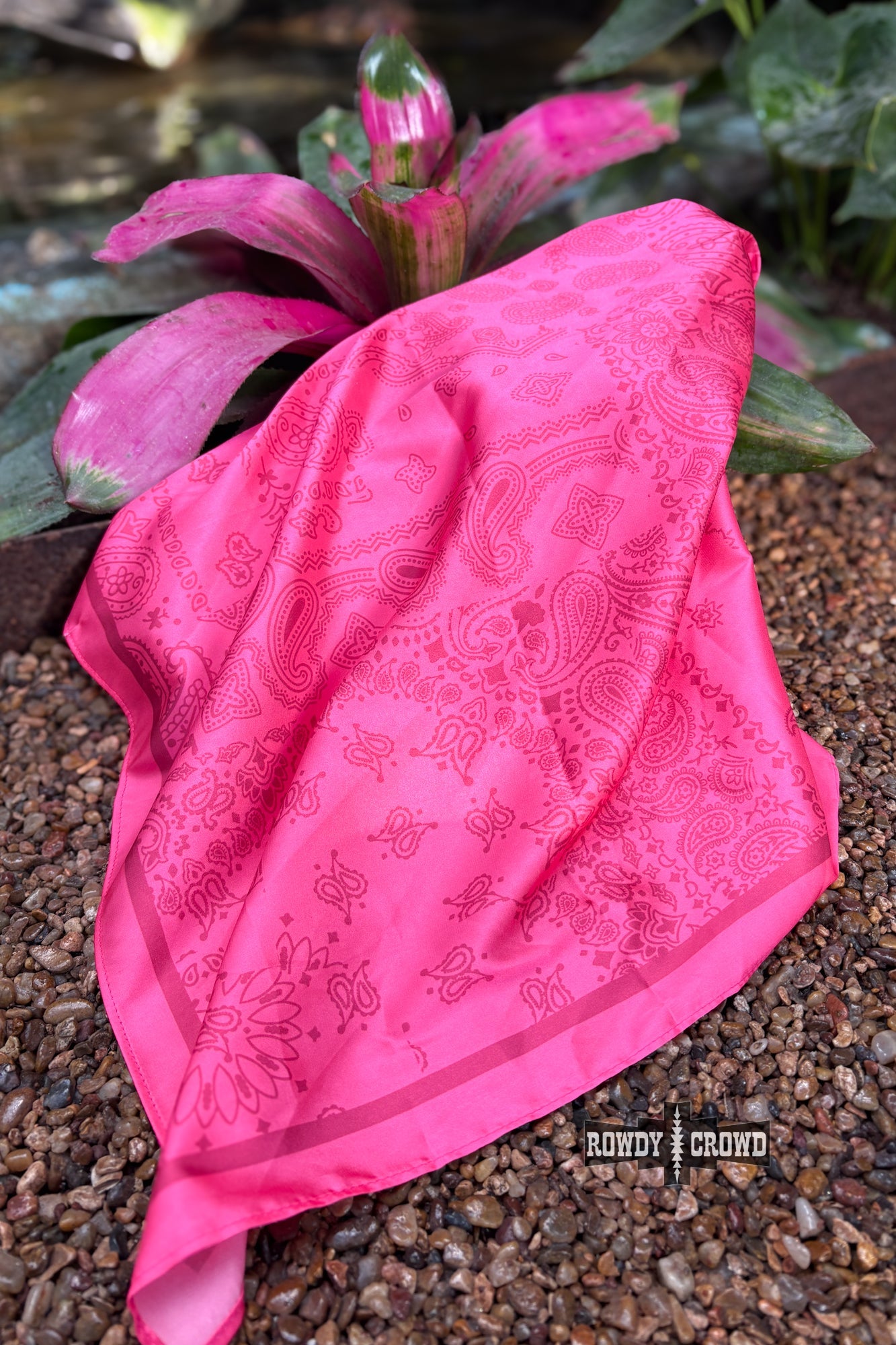 PINK Paisley Creek Wild Rag