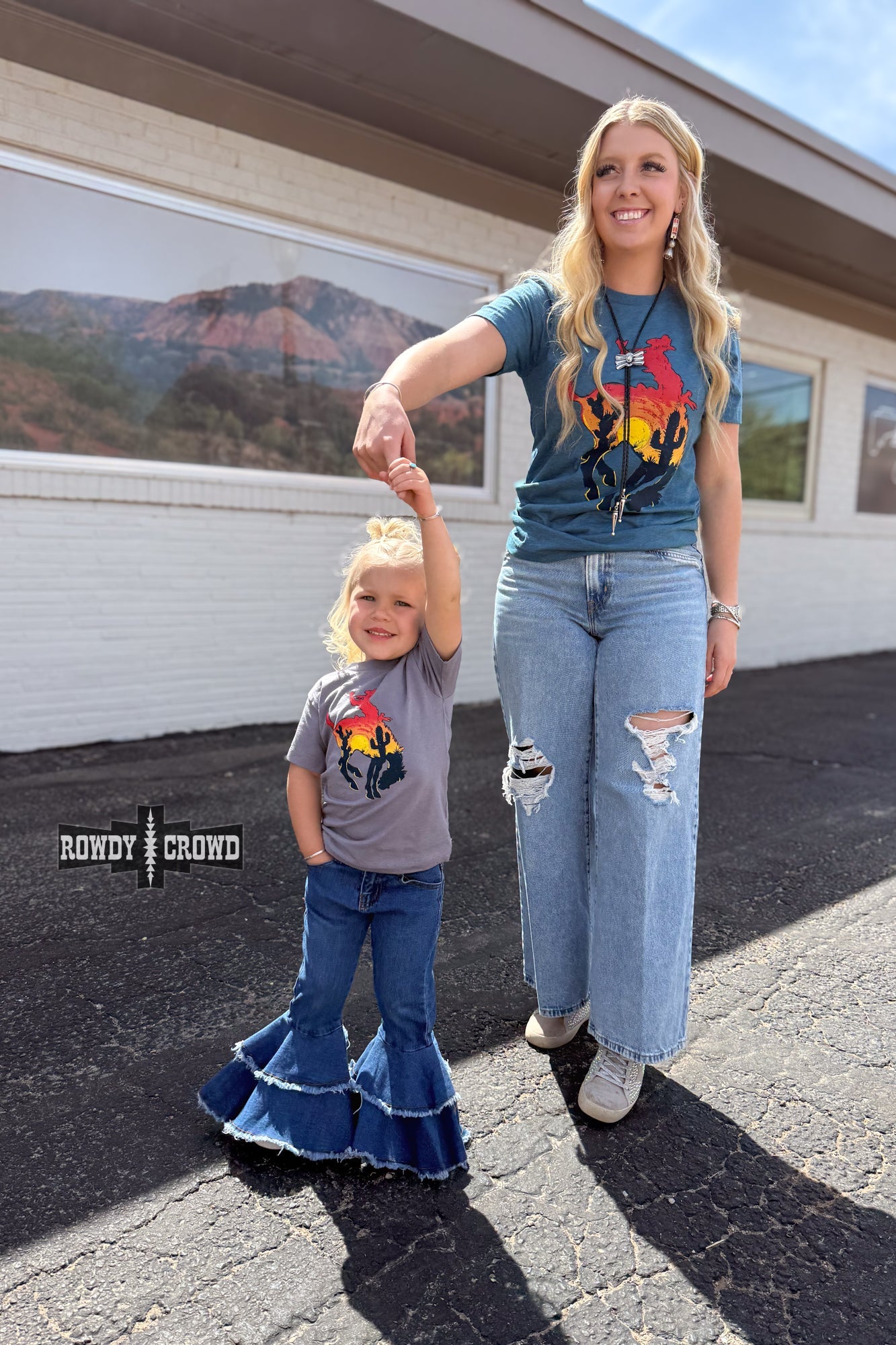 KIDS Bowie Bronc Tee
