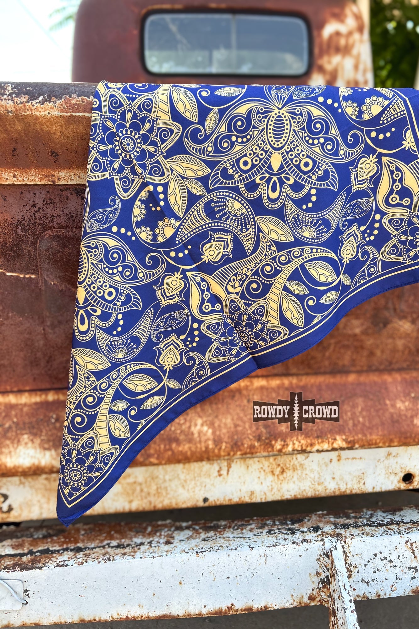 SMALL Punchy Paisley Wild Rag