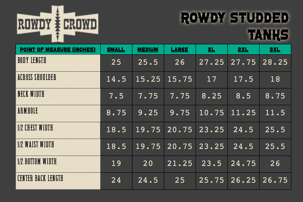 CREAM- Rowdy Studded Tank